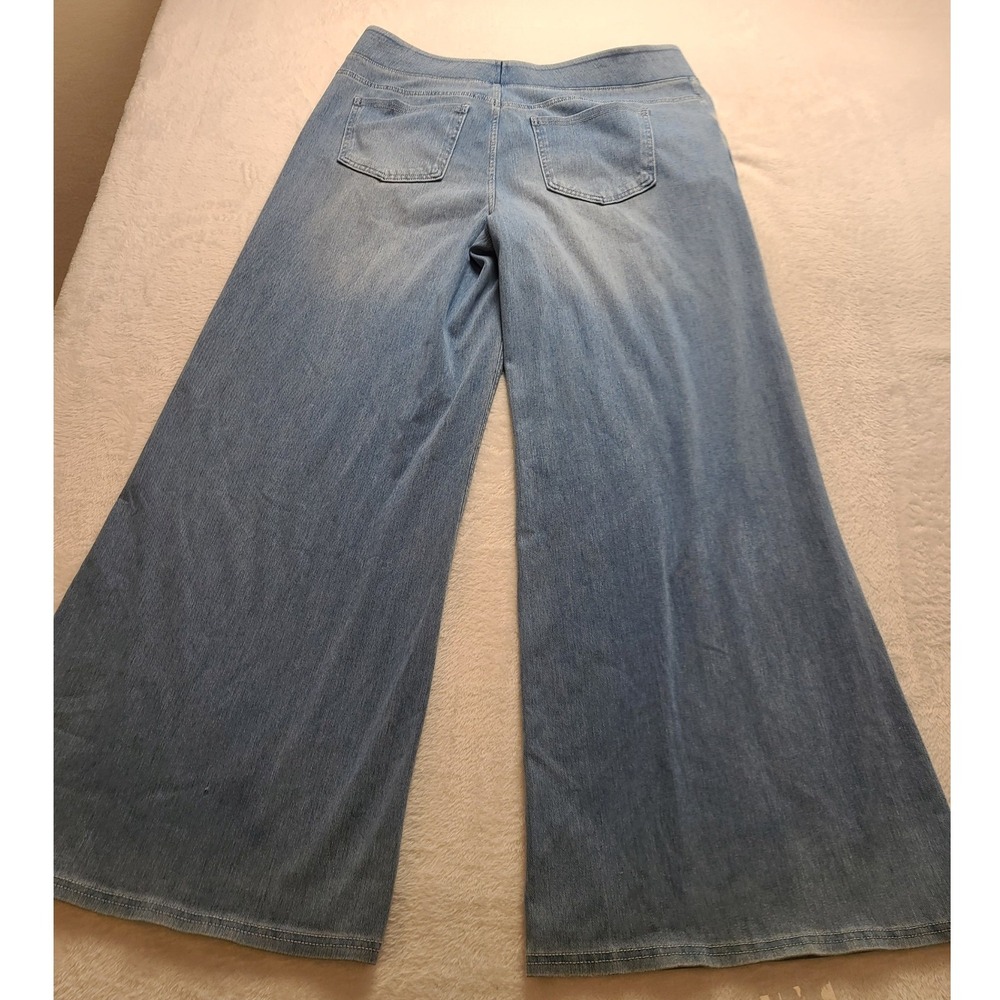 Halara High Waisted Light Wash Denim Jeggings XL Regular Blue Pull On Stretch - Picture 9 of 12